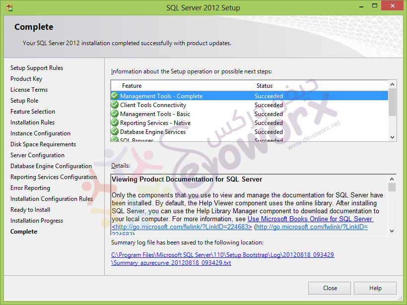 sql-2012-setup-complete - Extend SQL Server Evaluation Period
