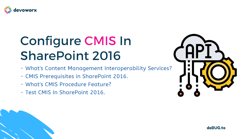 configure CMIS in SharePoint 2016