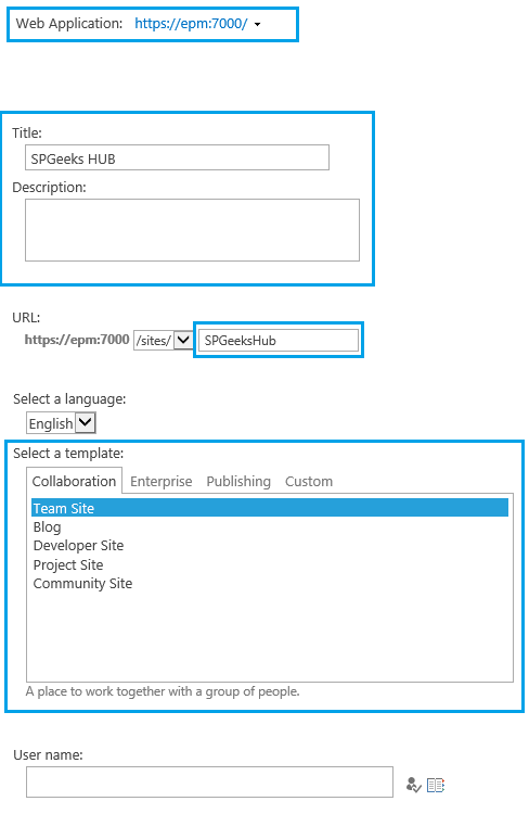 Configure Content Type Hub in SharePoint 2019