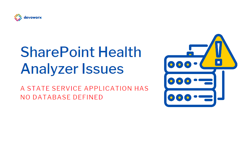 SharePoint 2019 Health Analyzer A State Service Application has no database defined