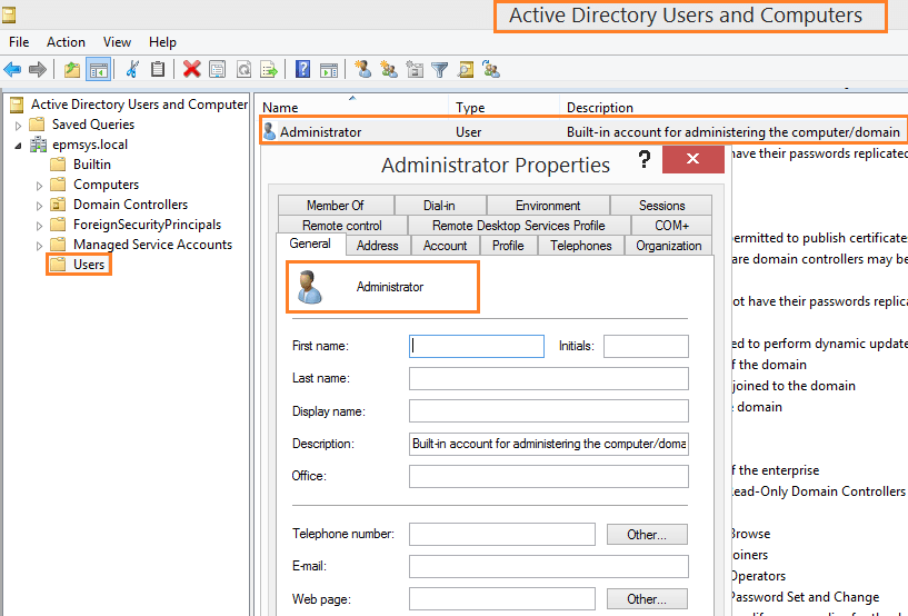 Use Domain Administrator Account to Edit default domain policy