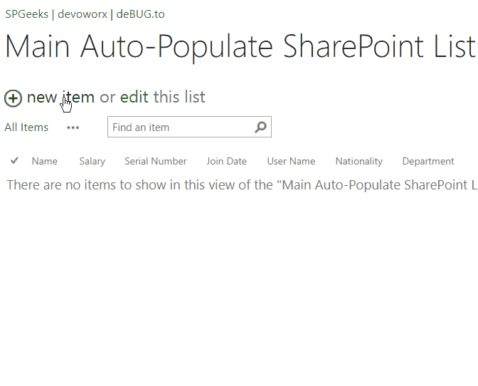 Auto Populate Fields based on Lookup Selection In SharePoint