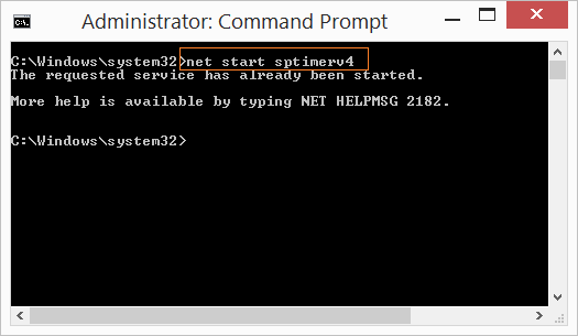 Start SharePoint Timer Service From Command Line