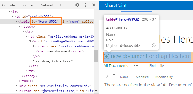 Get SharePoint Document Library Toolbar ID