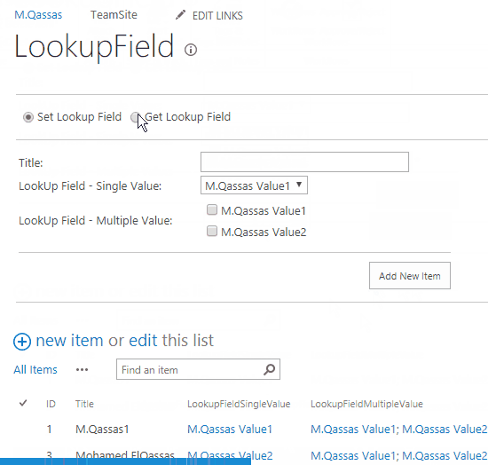 Get Lookup field SharePoint C# Programmatically