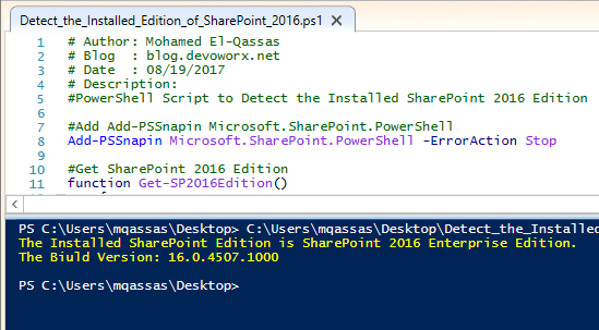 The SharePoint 2016 SKU