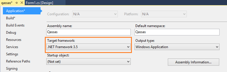 How to create SharePoint Windows Forms Application in Visual Studio?