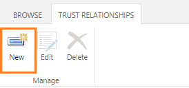 new trusted certificate for sharepoint