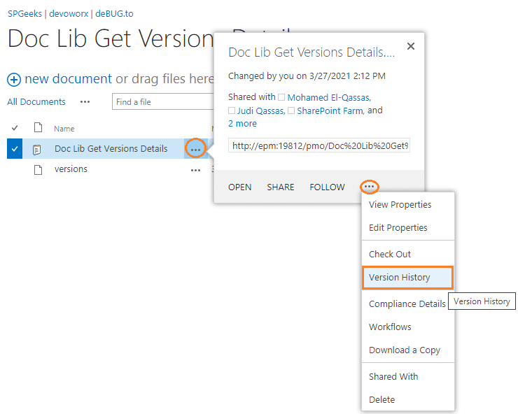 Export SharePoint Version History to Excel Using PowerShell