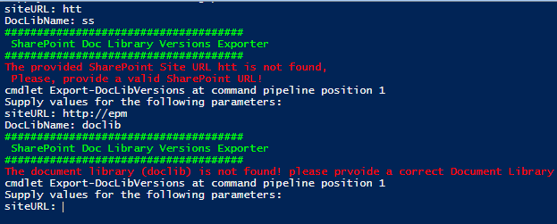 check if SharePoint URL found powershell