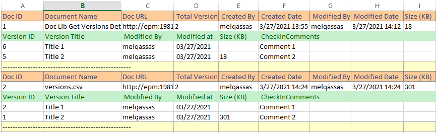 export sharepoint version details powershell