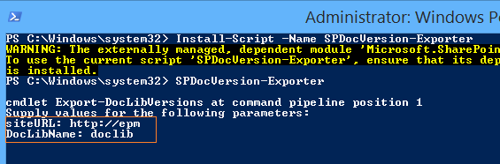 PowerShell Export SharePoint Version History with comments to Excel