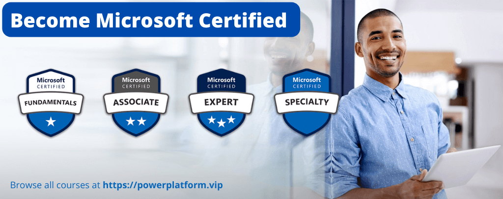 Become Microsoft Certified powerplatform.vip