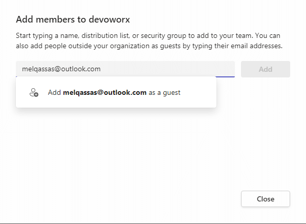 add guest to microsoft teams