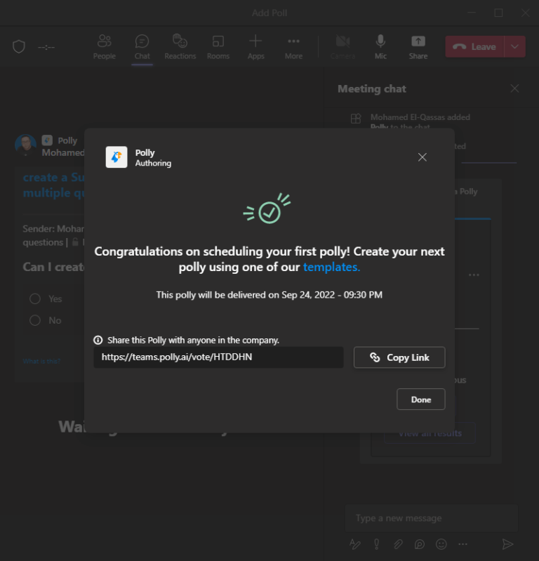 CREATE A SURVEY IN TEAMS visual data 8