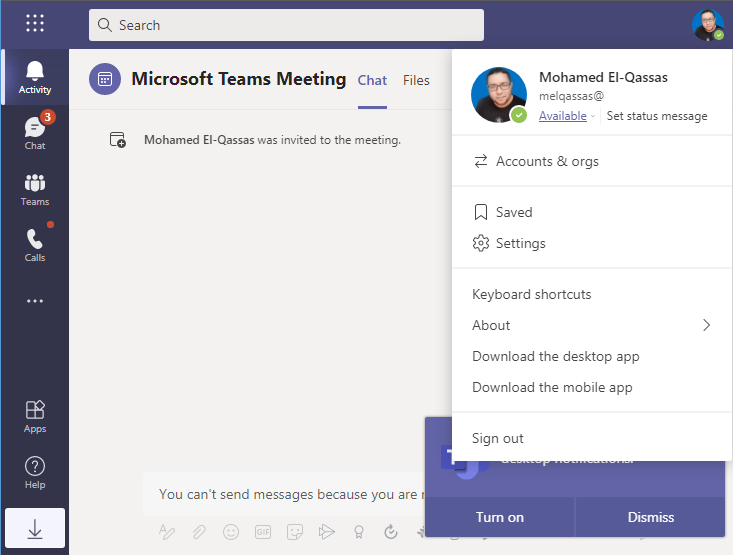 Fix: To open the web app, change your browser settings to allow third-party cookies or allow certain trusted domains. in Microsoft Teams