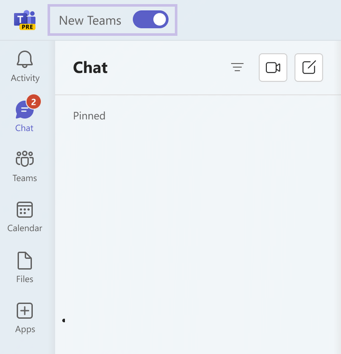 New Microsoft Teams