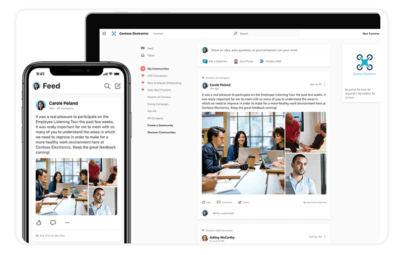 Yammer Features