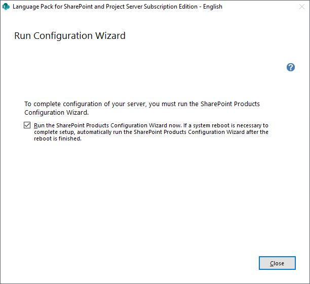 Install SharePoint Subscription